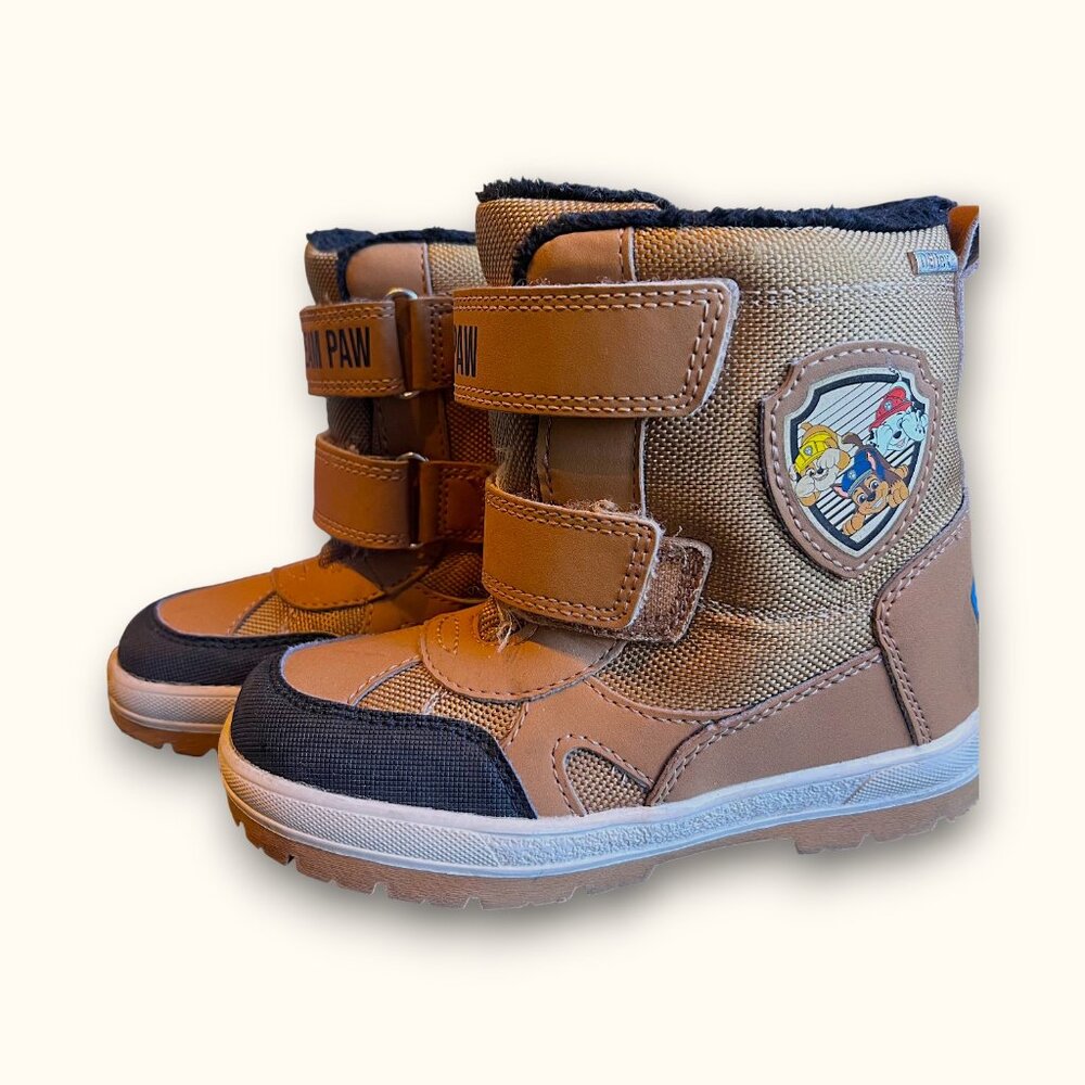 Kids Waterproof Winter Boots | Nickelodeon | Toddler Snow Boots | Size 27